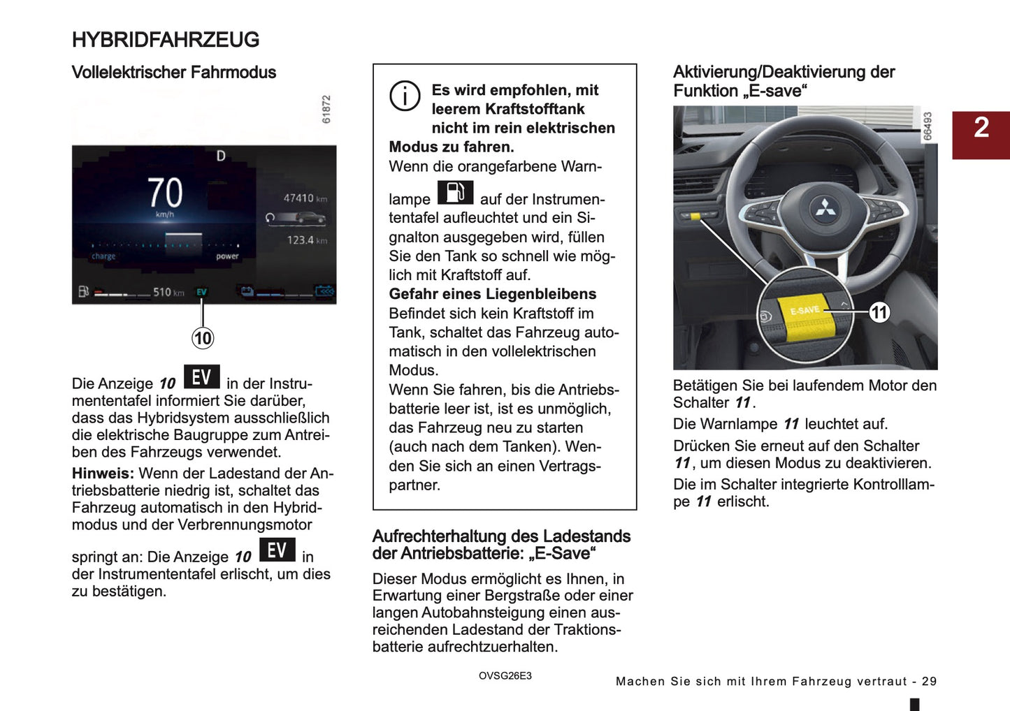2026 Mitsubishi ASX Owner's Manual | German