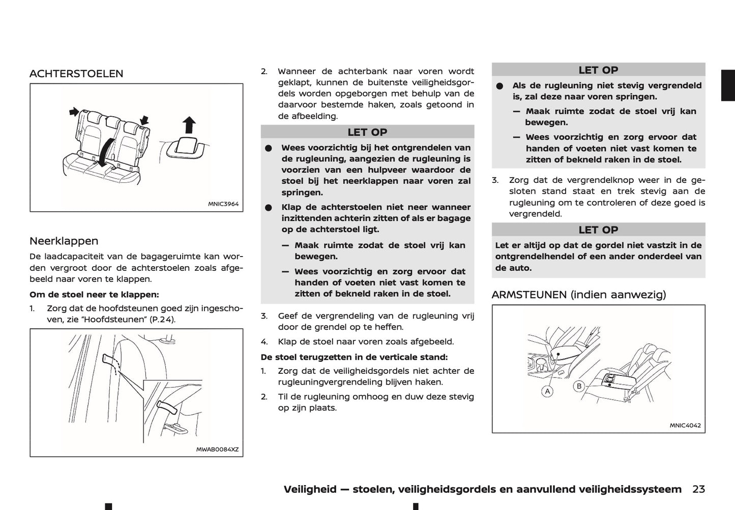 2025-2026 Nissan Qashqai Owner's Manual | Dutch