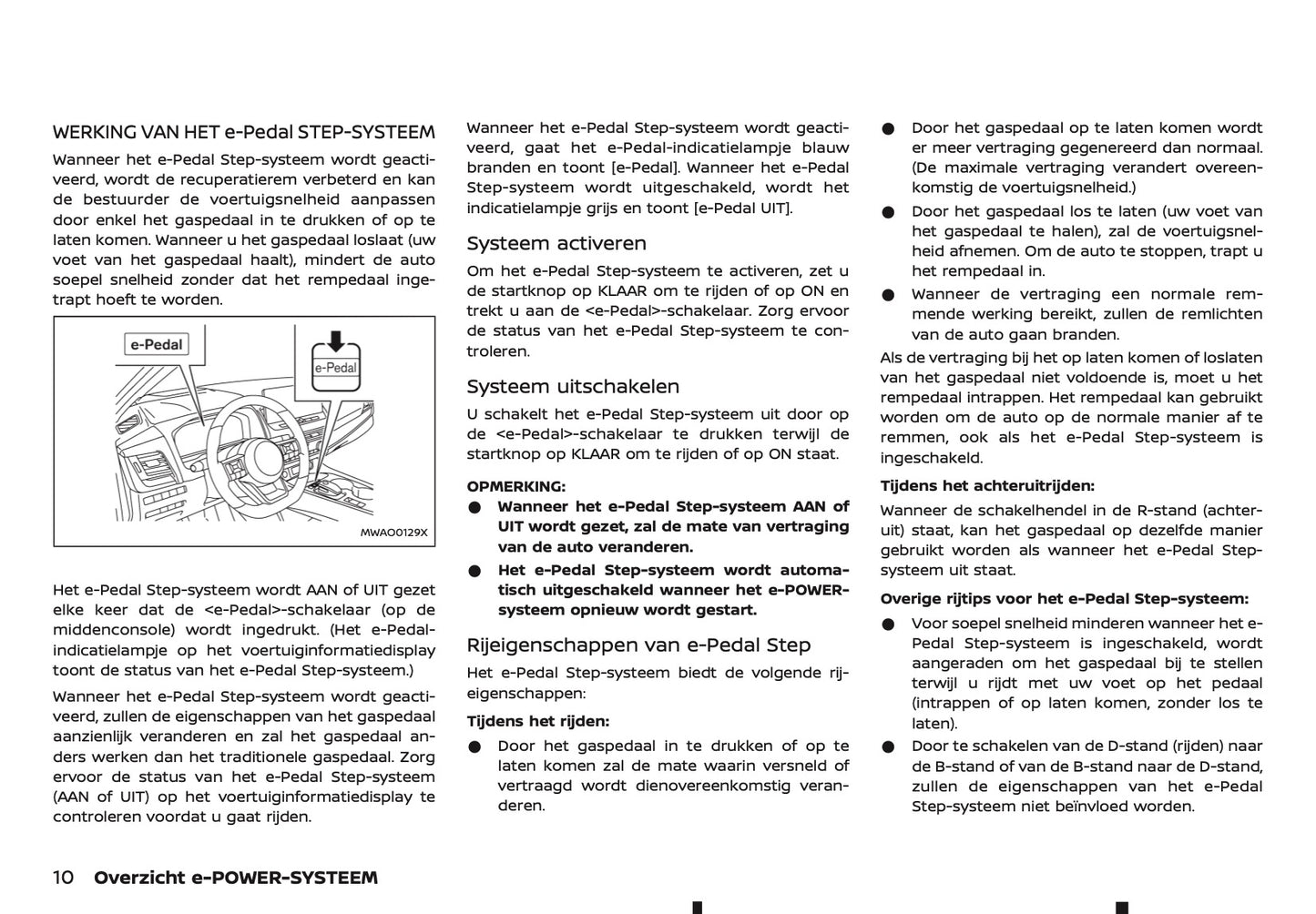 2023-2024 Nissan X-Trail e-Power Owner's Manual | Dutch