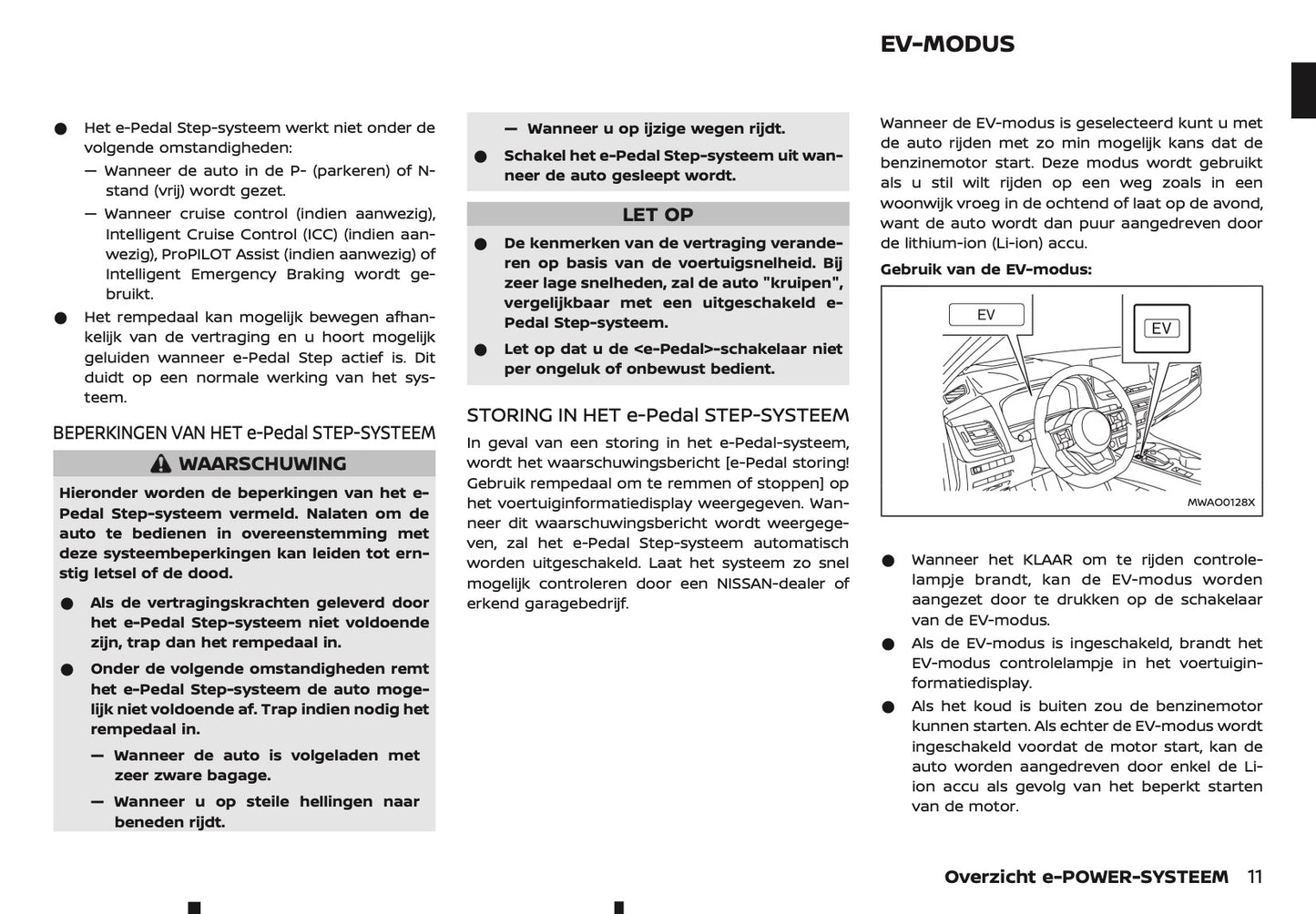 2023-2024 Nissan X-Trail e-Power Owner's Manual | Dutch