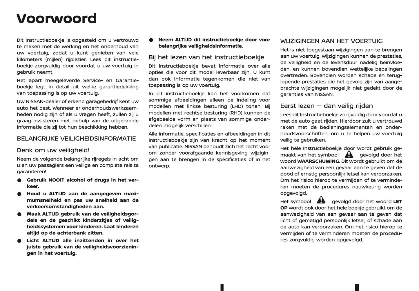 2023-2024 Nissan X-Trail e-Power Owner's Manual | Dutch