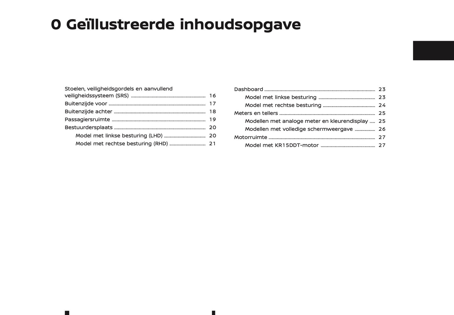 2023-2024 Nissan X-Trail e-Power Owner's Manual | Dutch