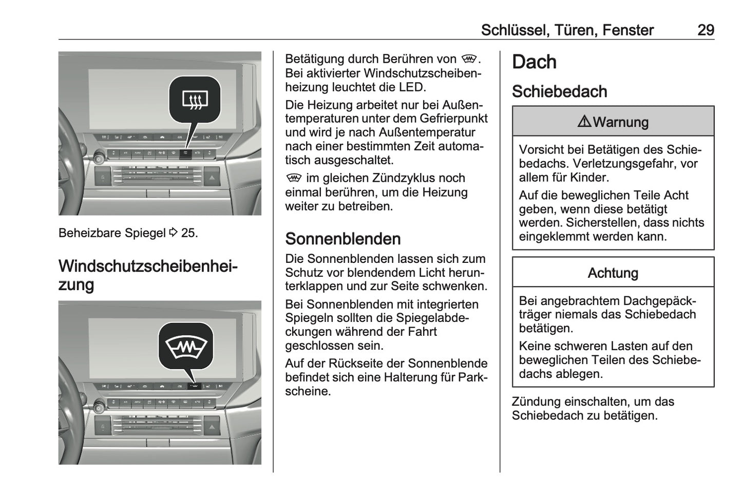 2023-2024 Opel Astra Bedienungsanleitung | Deutsch