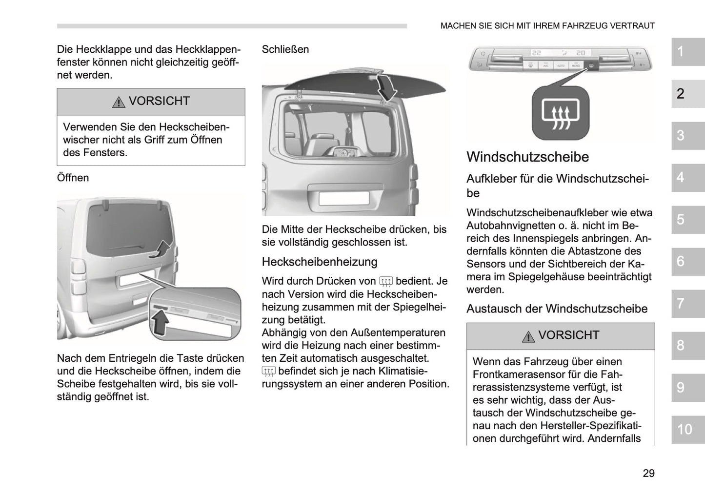 2026 Opel Vivaro Bedienungsanleitung | Deutsch
