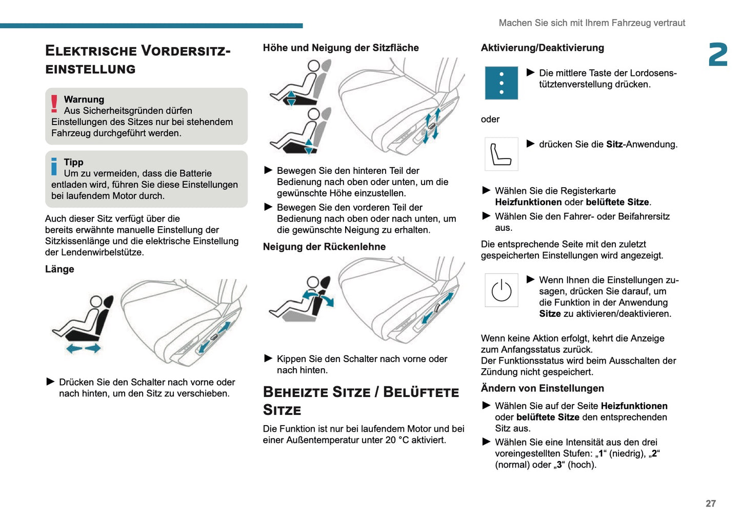 2025-2026 Peugeot 3008/5008 Bedienungsanleitung | Deutsch
