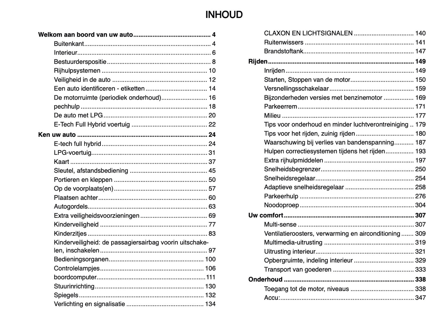 2024-2025 Renault Captur Owner's Manual | Dutch