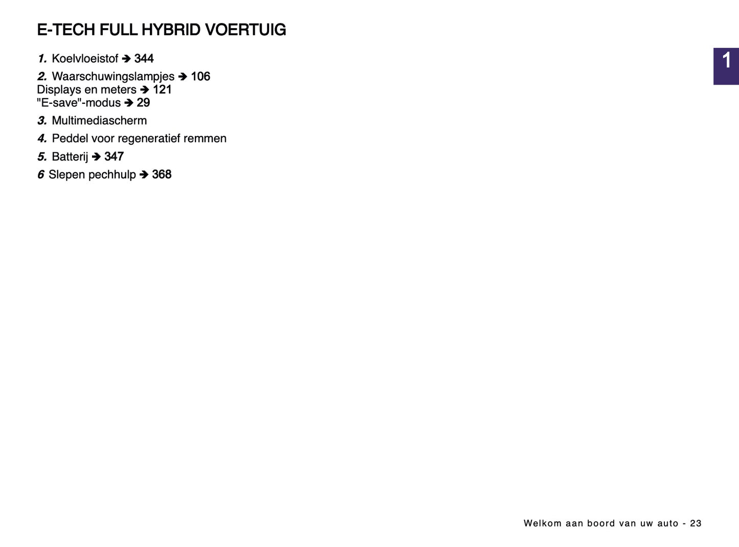 2024-2025 Renault Captur Owner's Manual | Dutch