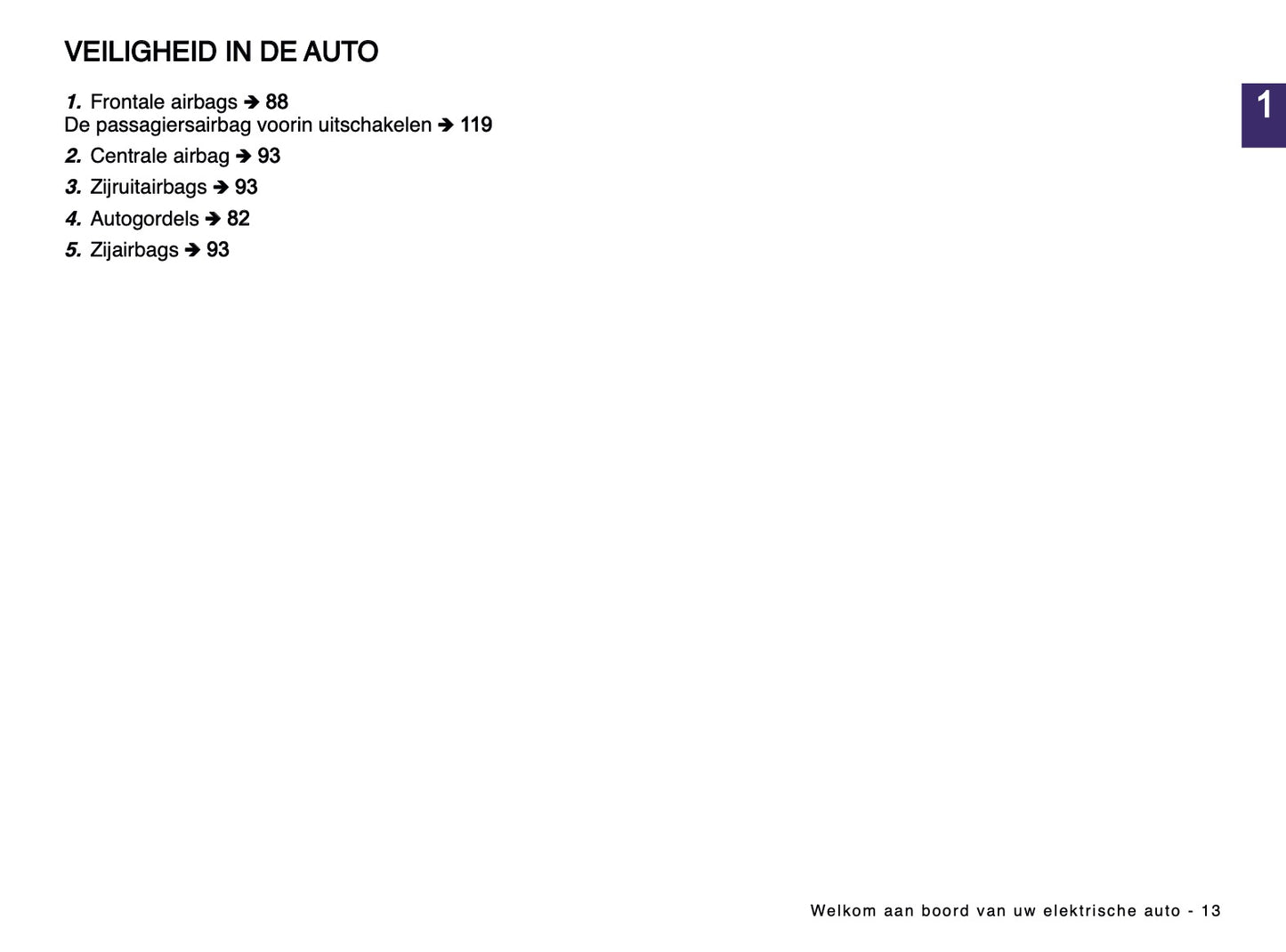 2024-2025 Renault Megane E-Tech Owner's Manual | Dutch