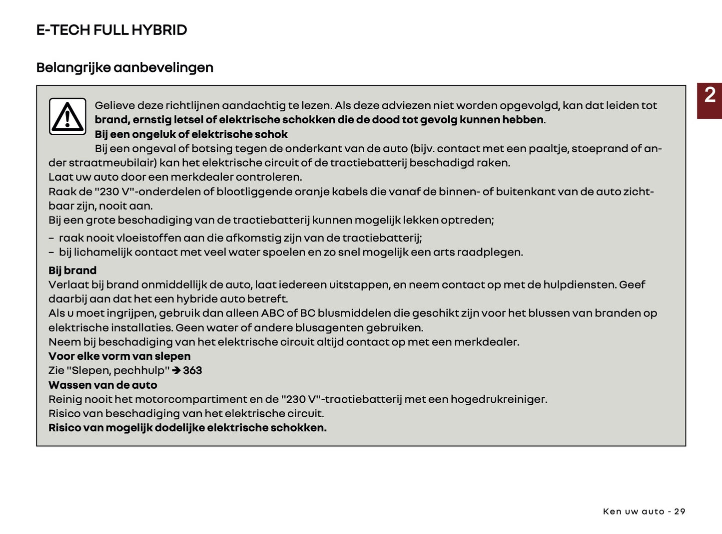 2025 Renault Symbioz Gebruikershandleiding | Nederlands