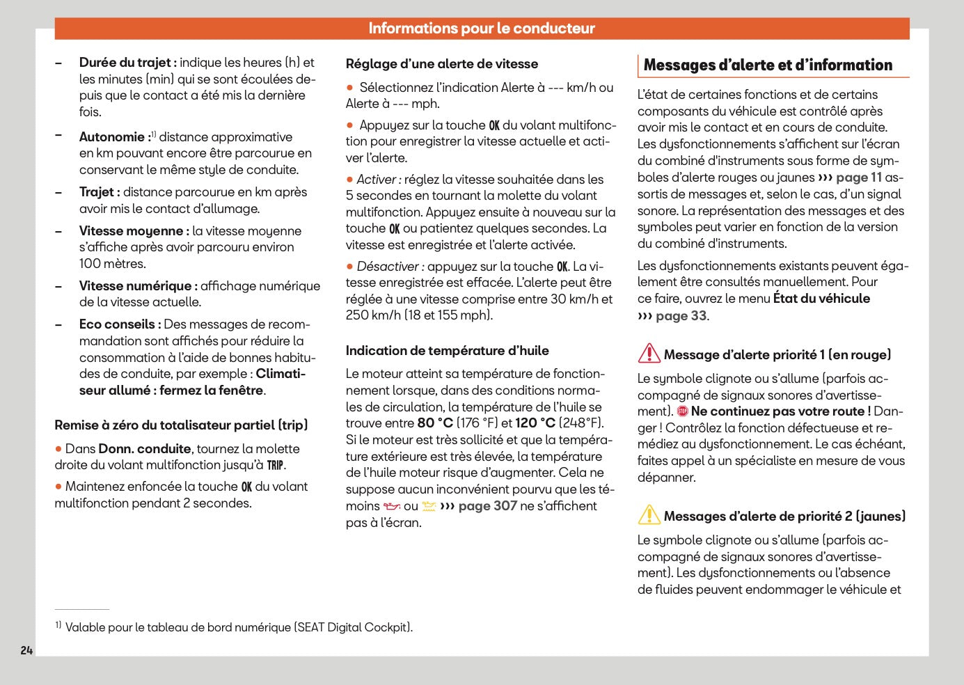 2025 Seat Arona Owner's Manual | French