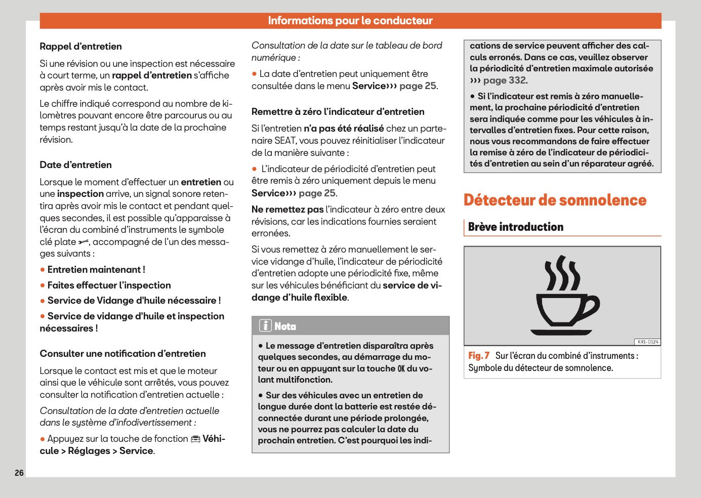 2025 Seat Arona Owner's Manual | French