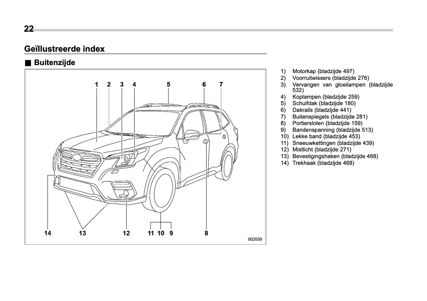 2022 Subaru Forester/Forester e-BOXER Owner's Manual | Dutch