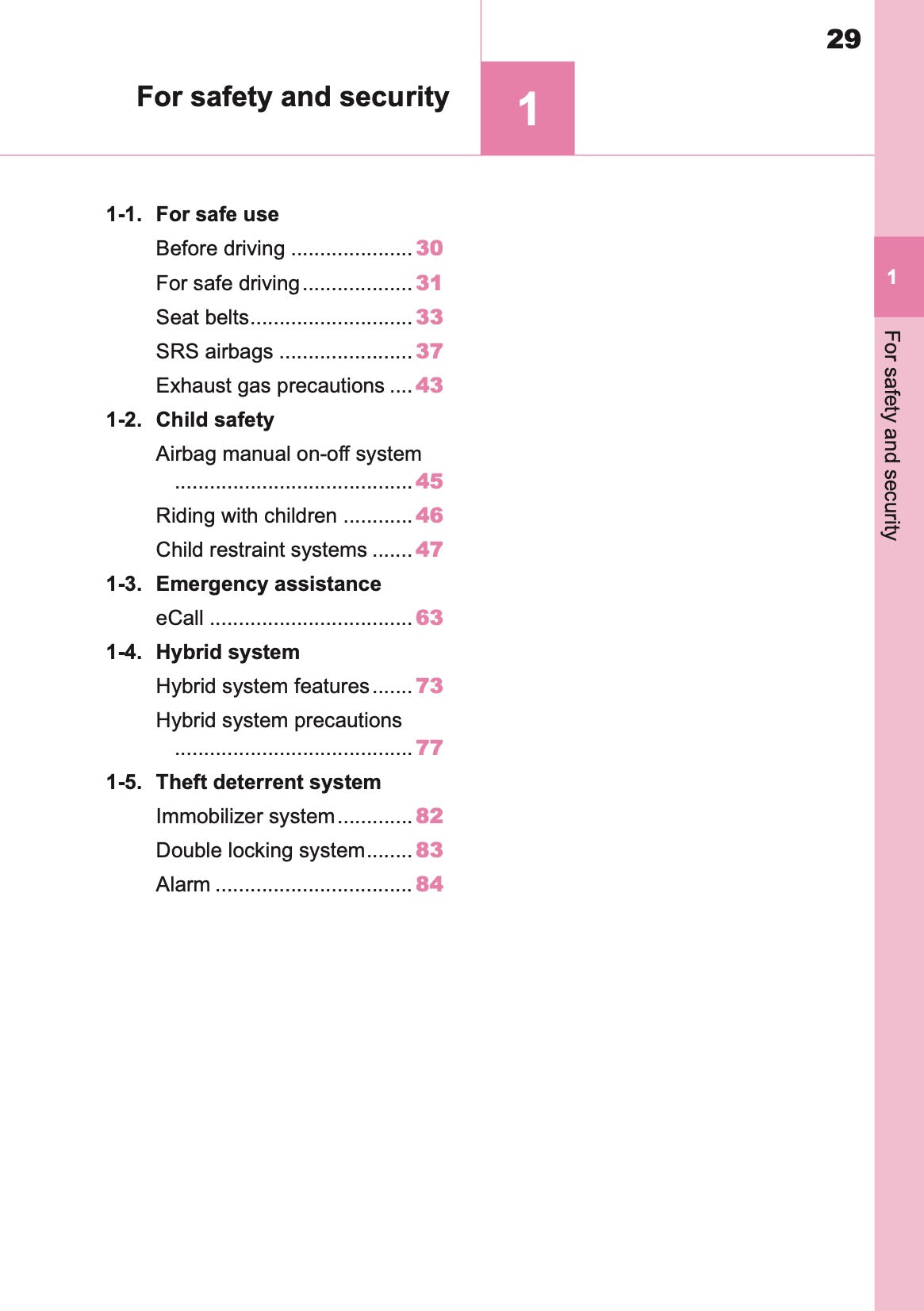 2025 Toyota Corolla Cross Hybrid Owner's Manual | English