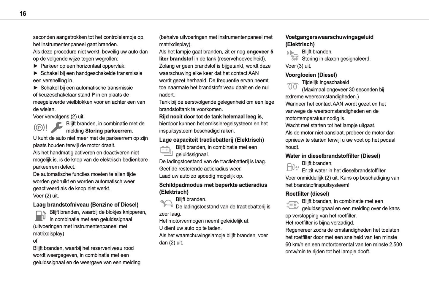 2024-2025 Toyota Proace City/Proace City Verso Owner's Manual | Dutch