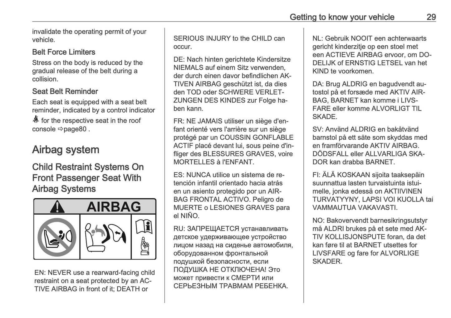 2025 Vauxhall Astra Owner's Manual | English