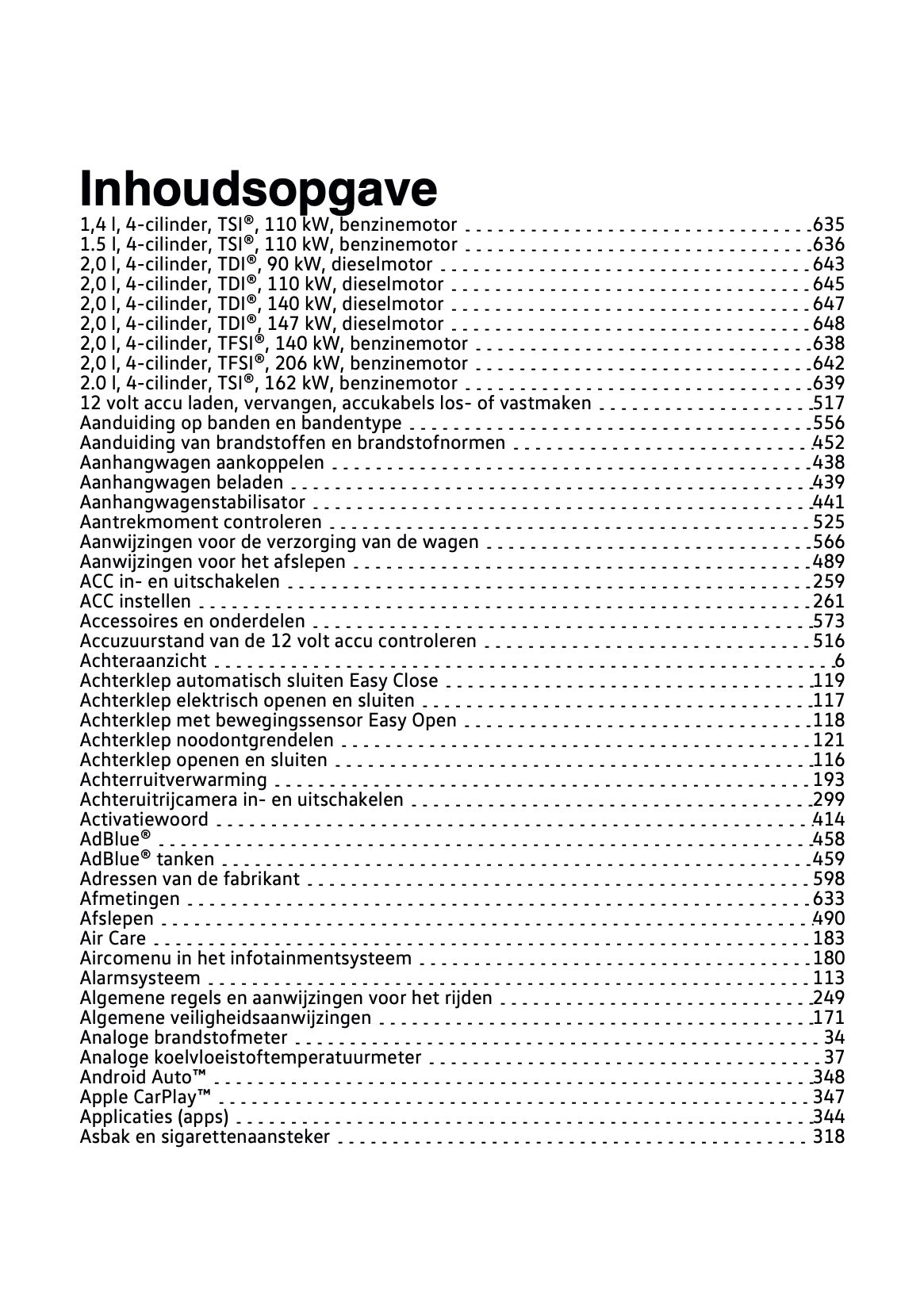 2021-2022 Volkswagen Passat Variant Gebruikershandleiding | Nederlands