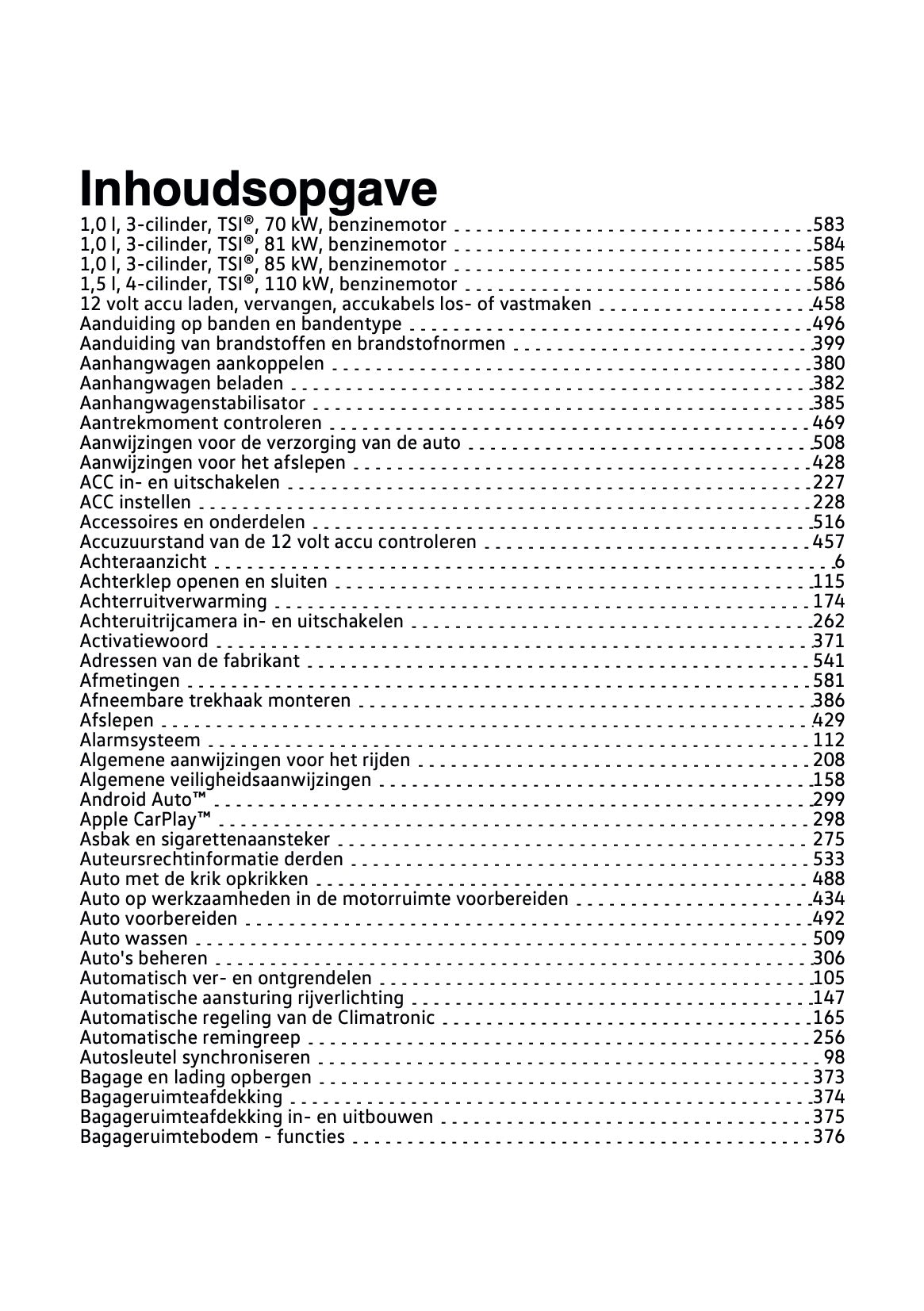 2023-2024 Volkswagen Taigo Gebruikershandleiding | Nederlands