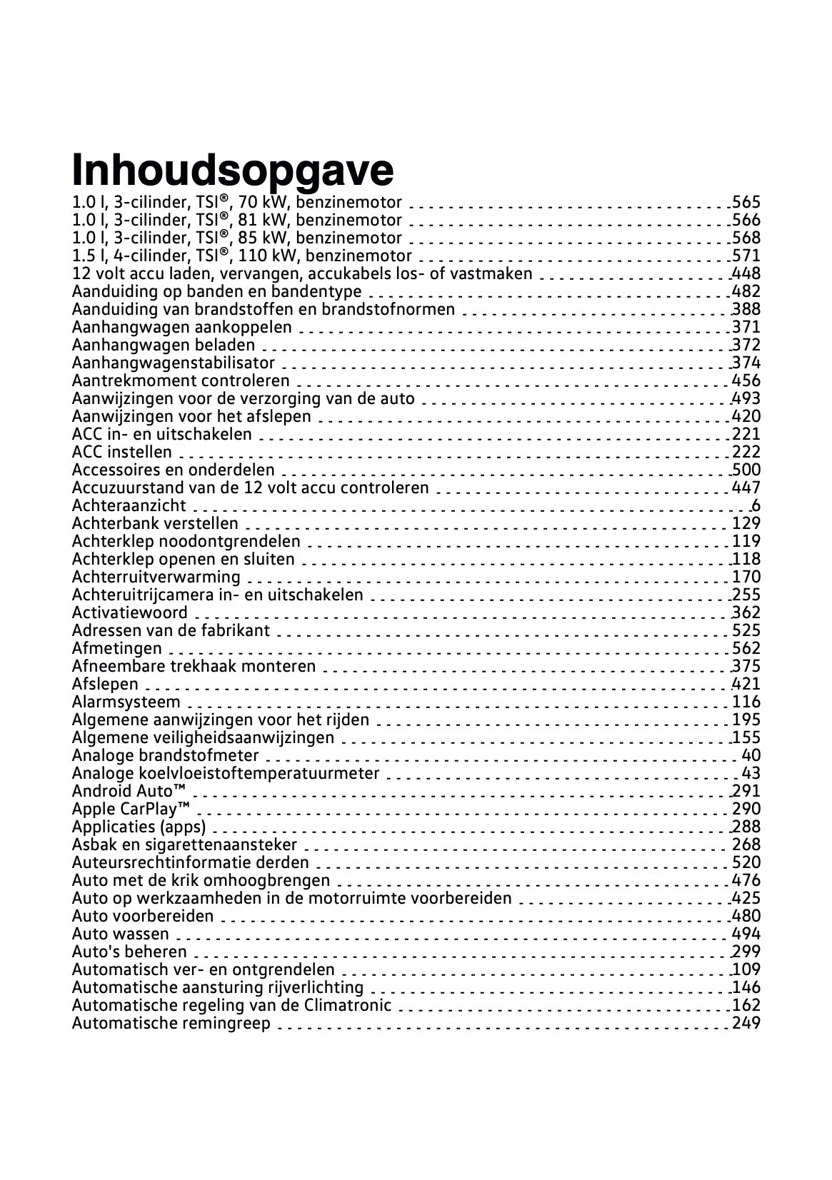 2022-2023 Volkswagen T-Cross Gebruikershandleiding | Nederlands