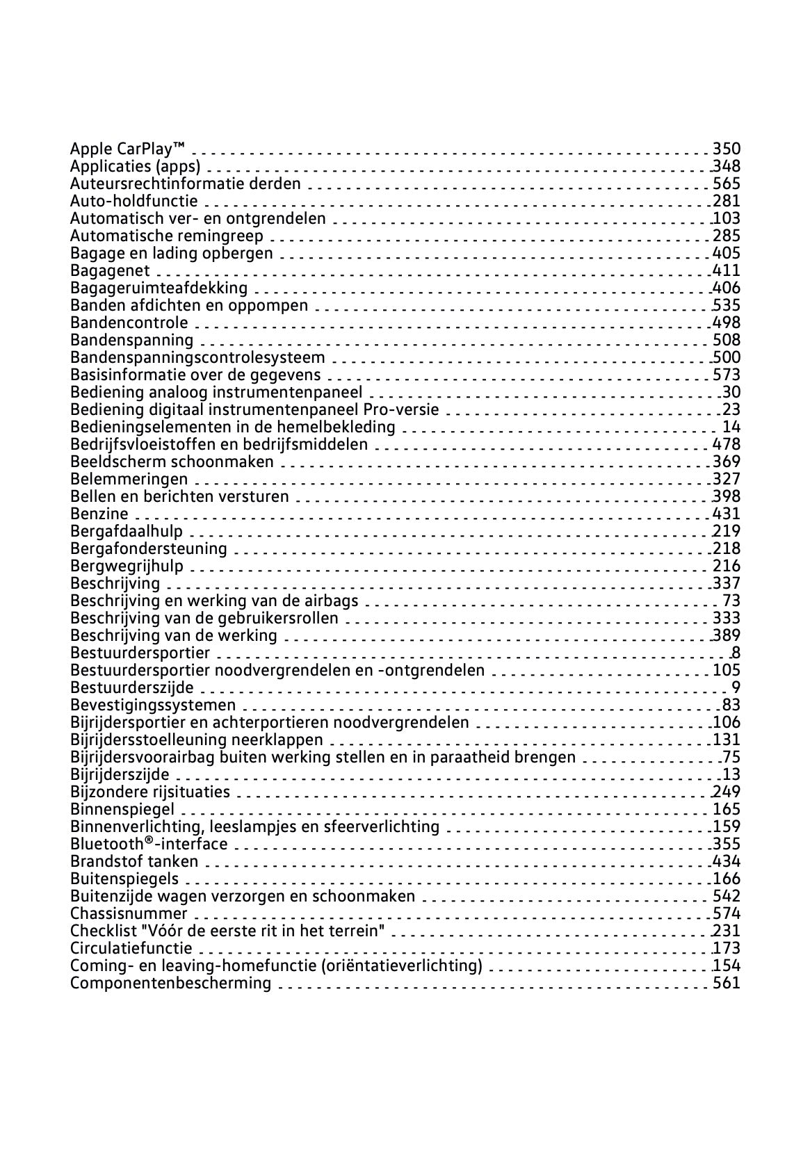 2020-2021 Volkswagen Tiguan Gebruikershandleiding | Nederlands