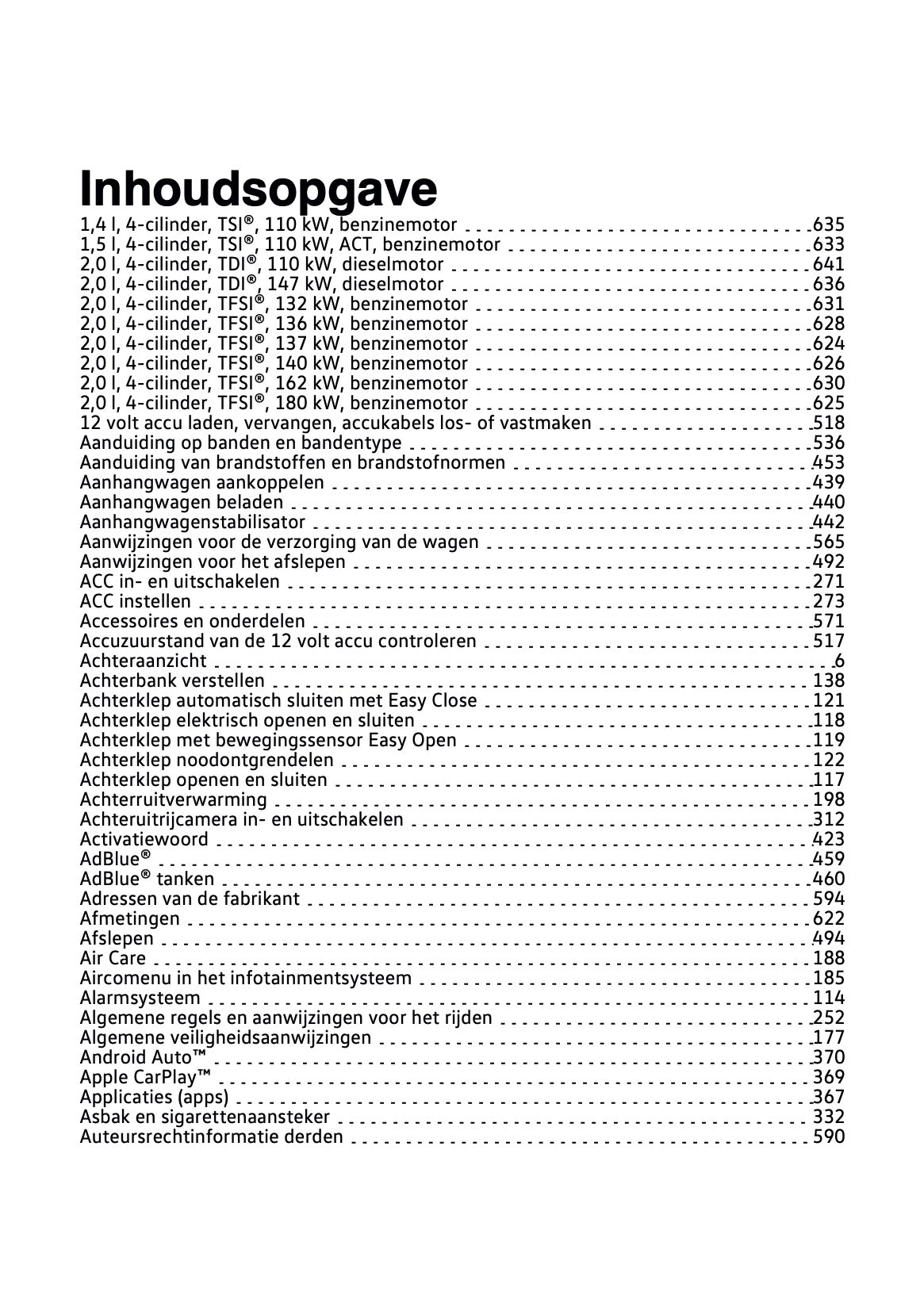 2021-2022 Volkswagen Tiguan Gebruikershandleiding | Nederlands