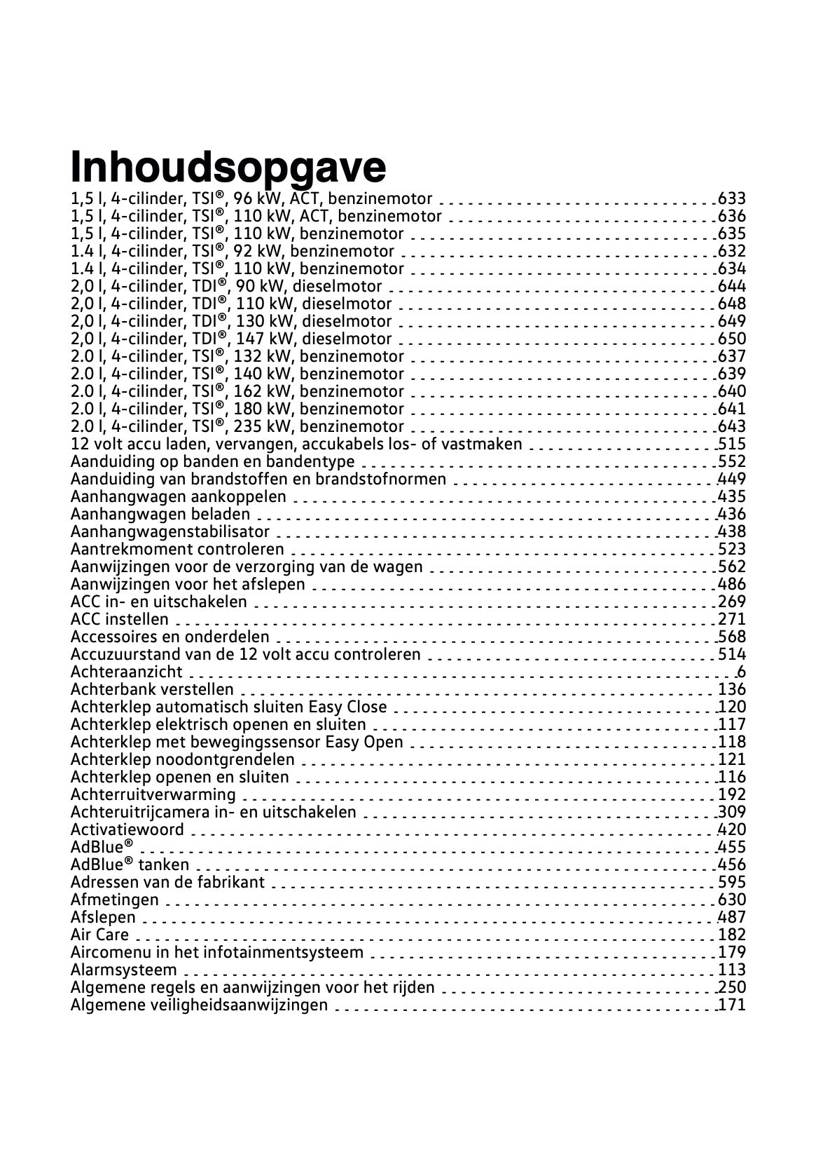 2022-2023 Volkswagen Tiguan Gebruikershandleiding | Nederlands