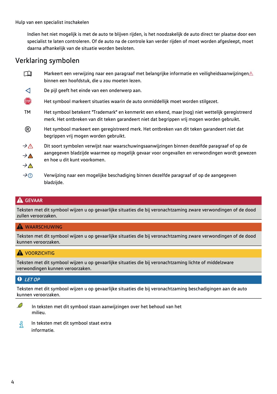 2024-2025 Volkswagen Tiguan Owner's Manual | Dutch
