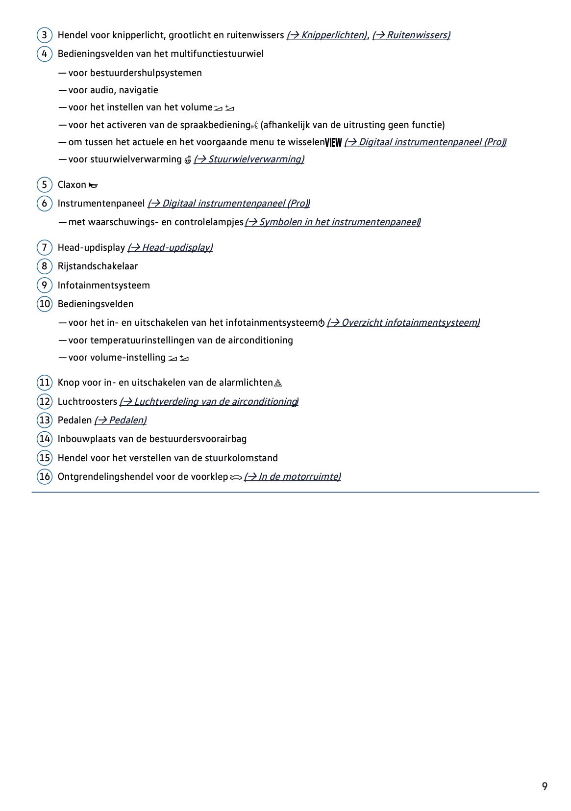 2024-2025 Volkswagen Tiguan Owner's Manual | Dutch