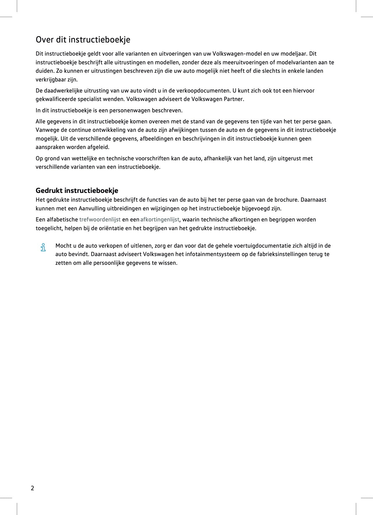 2023-2024 Volkswagen Touareg Gebruikershandleiding | Nederlands