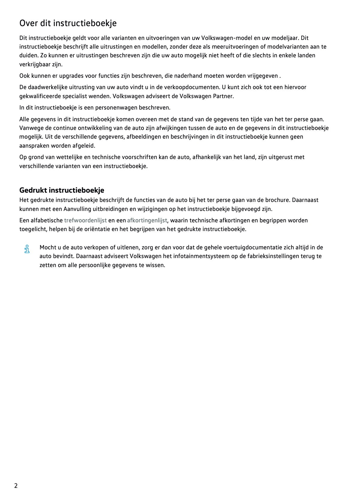 2023-2024 Volkswagen T-Roc Gebruikershandleiding | Nederlands