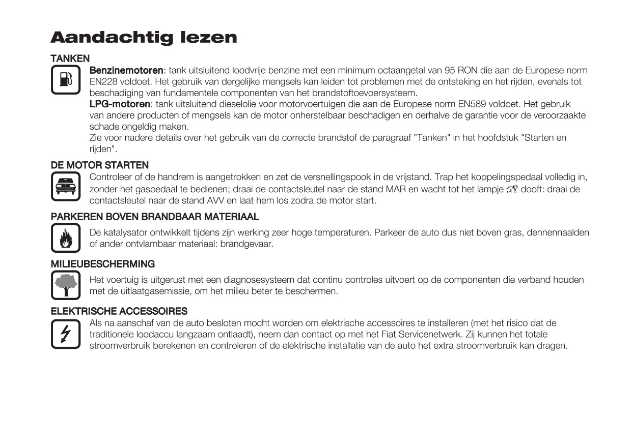 2023 Fiat Panda Gebruikershandleiding | Nederlands
