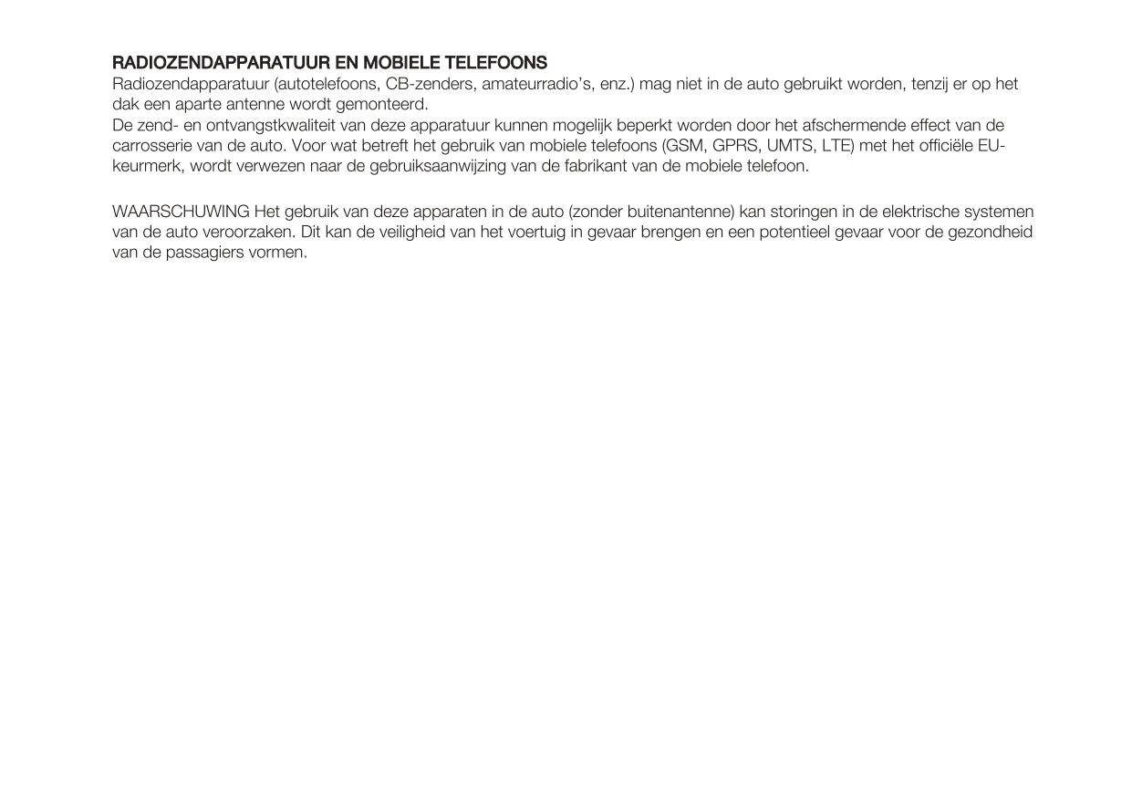 2023 Fiat Panda Gebruikershandleiding | Nederlands