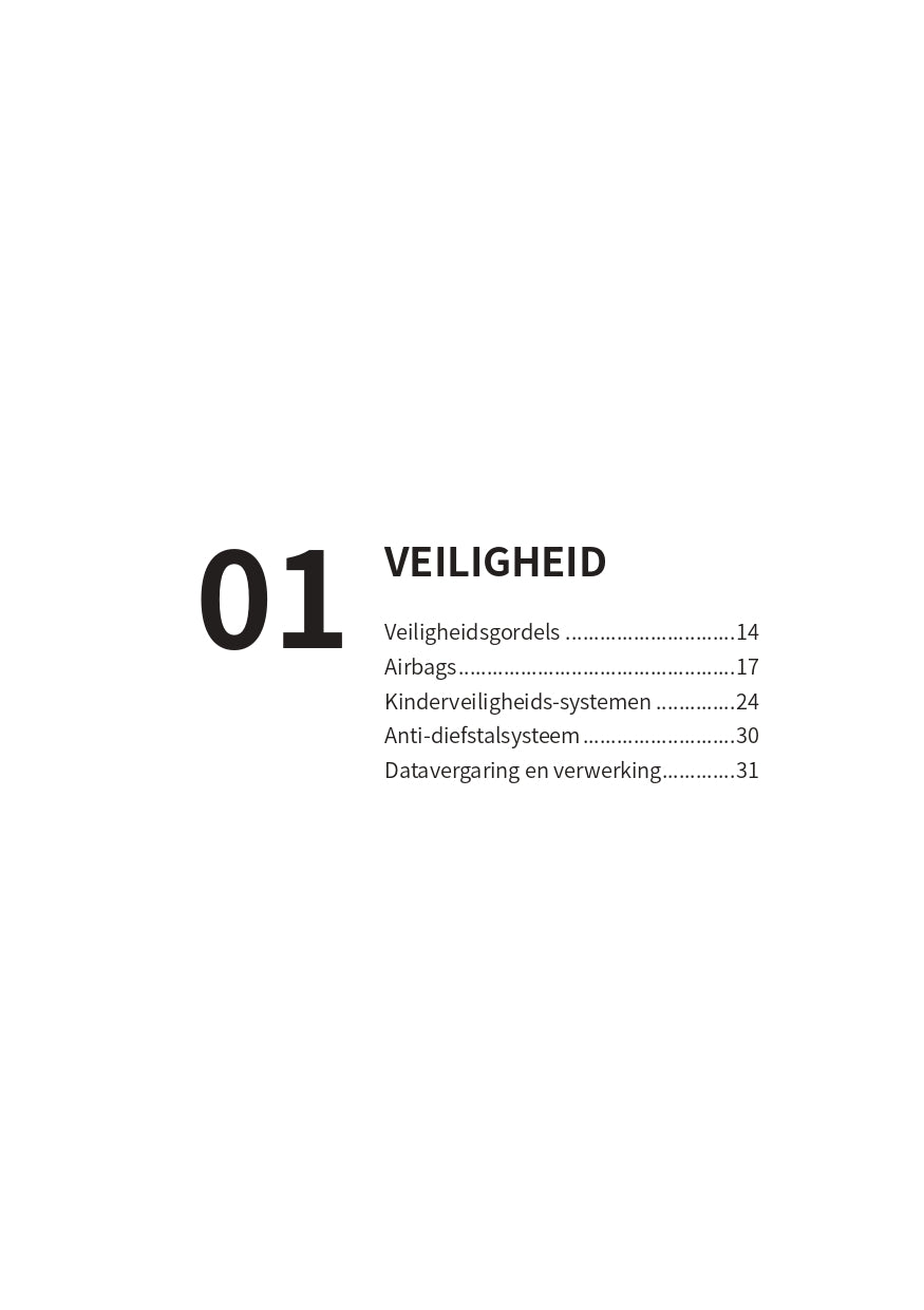 2023-2024 BYD Atto 3 Owner's Manual | Dutch