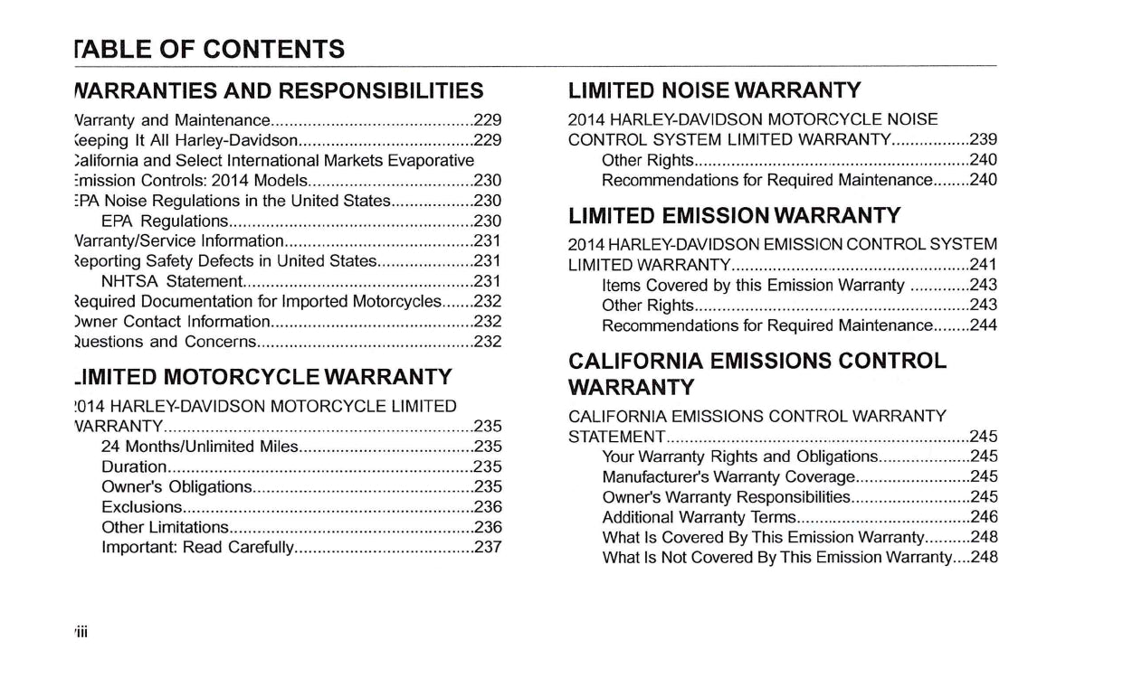 2014 Harley-Davidson FLHTKSE Owner's Manual | English