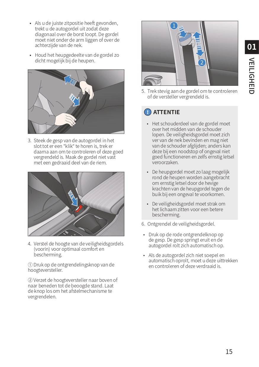 2023-2024 BYD Atto 3 Owner's Manual | Dutch