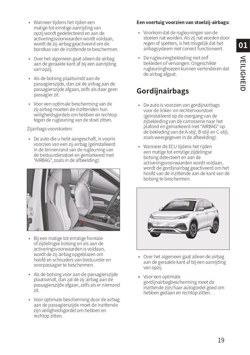 2023-2024 BYD Atto 3 Owner's Manual | Dutch