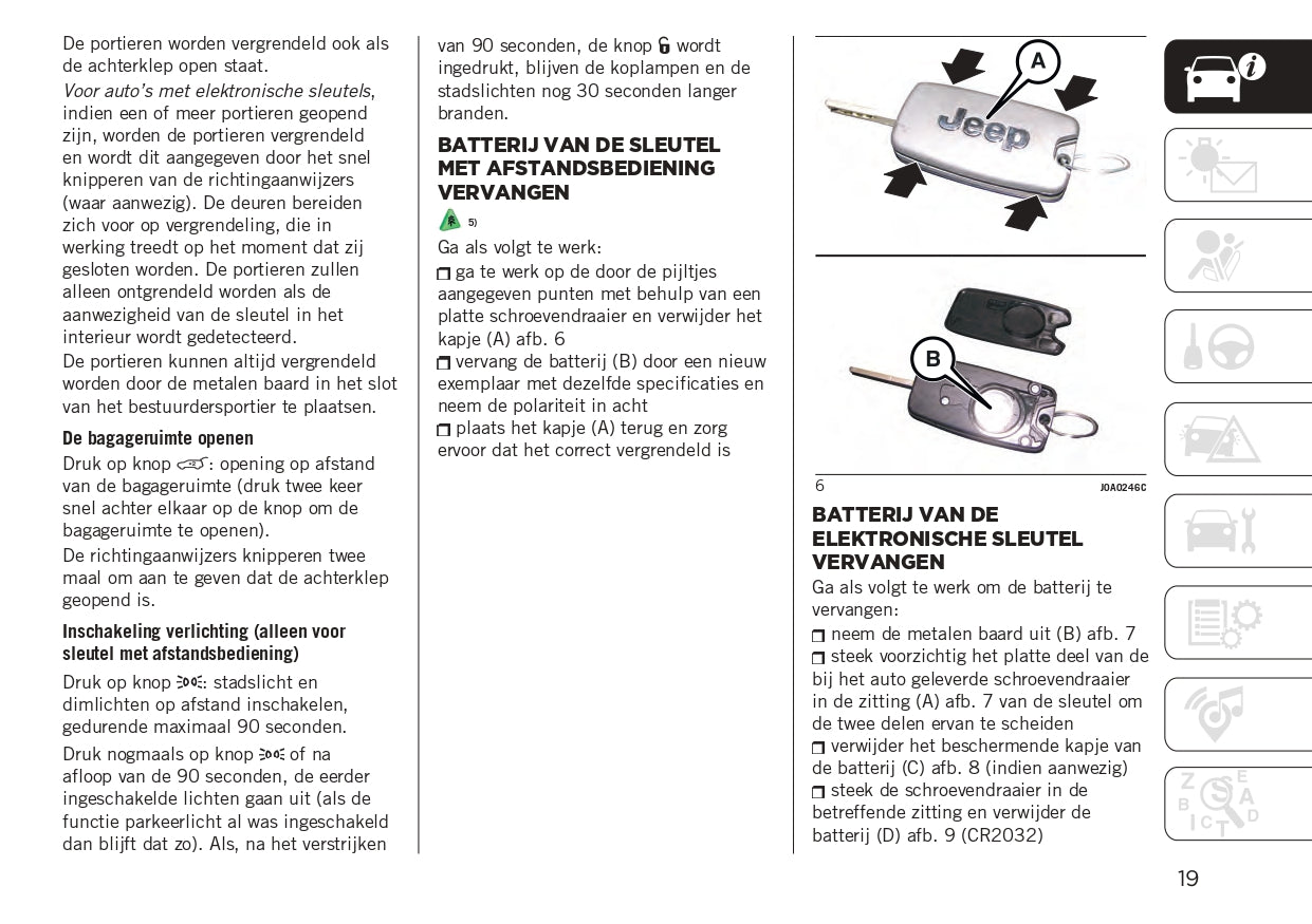 2023-2024 Jeep Renegade Gebruikershandleiding | Nederlands