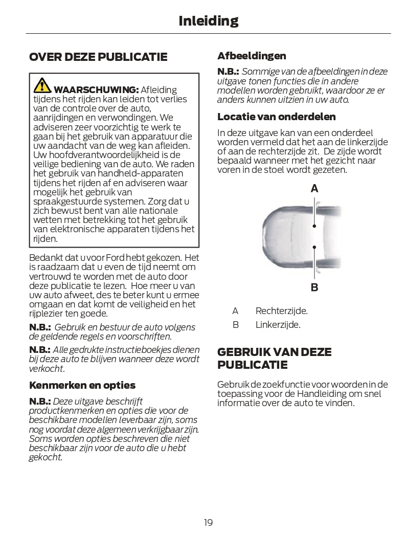 2024-2025 Ford Kuga Gebruikershandleiding | Nederlands