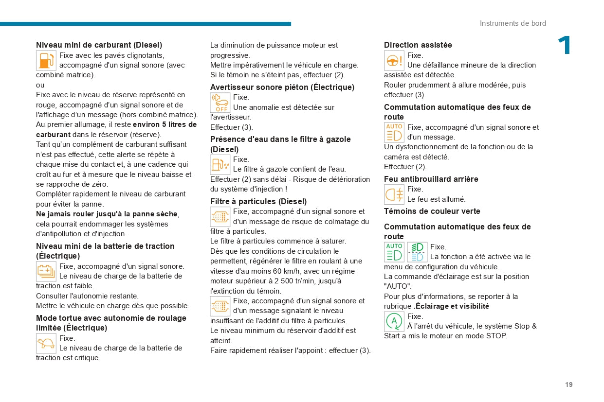 2024-2025 Peugeot Expert/Traveller Owner's Manual | French