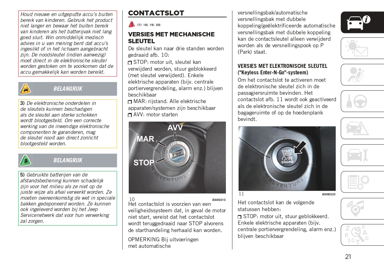 2023-2024 Jeep Renegade Gebruikershandleiding | Nederlands