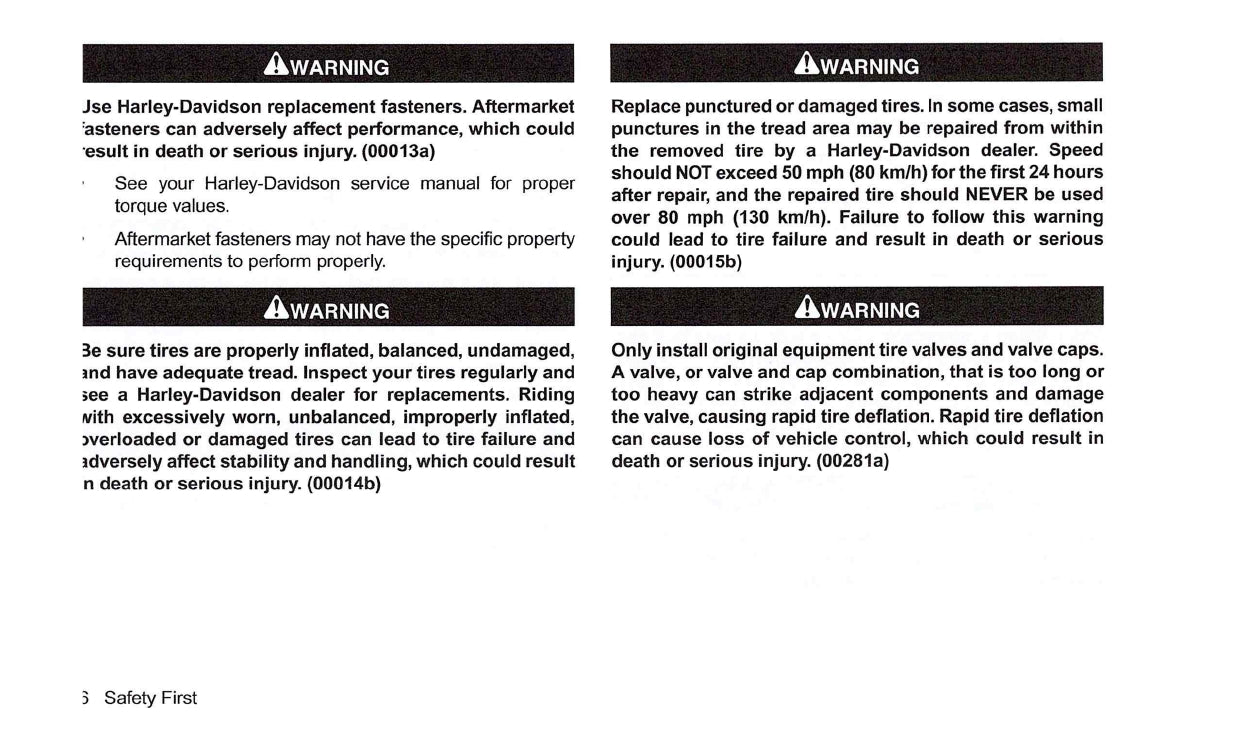 2014 Harley-Davidson FLHTKSE Owner's Manual | English