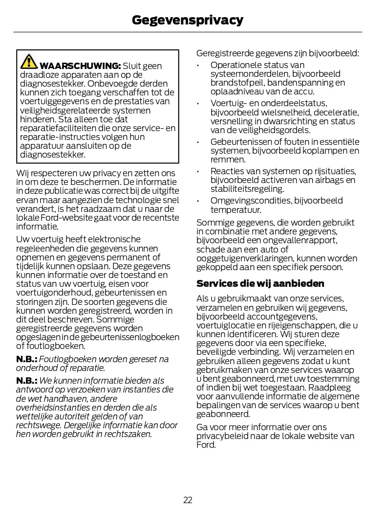2024-2025 Ford Kuga Gebruikershandleiding | Nederlands