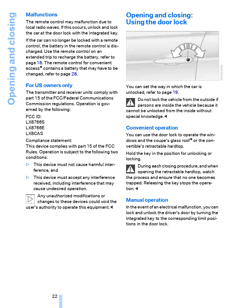 2008 BMW M3 Owner's Manual | English