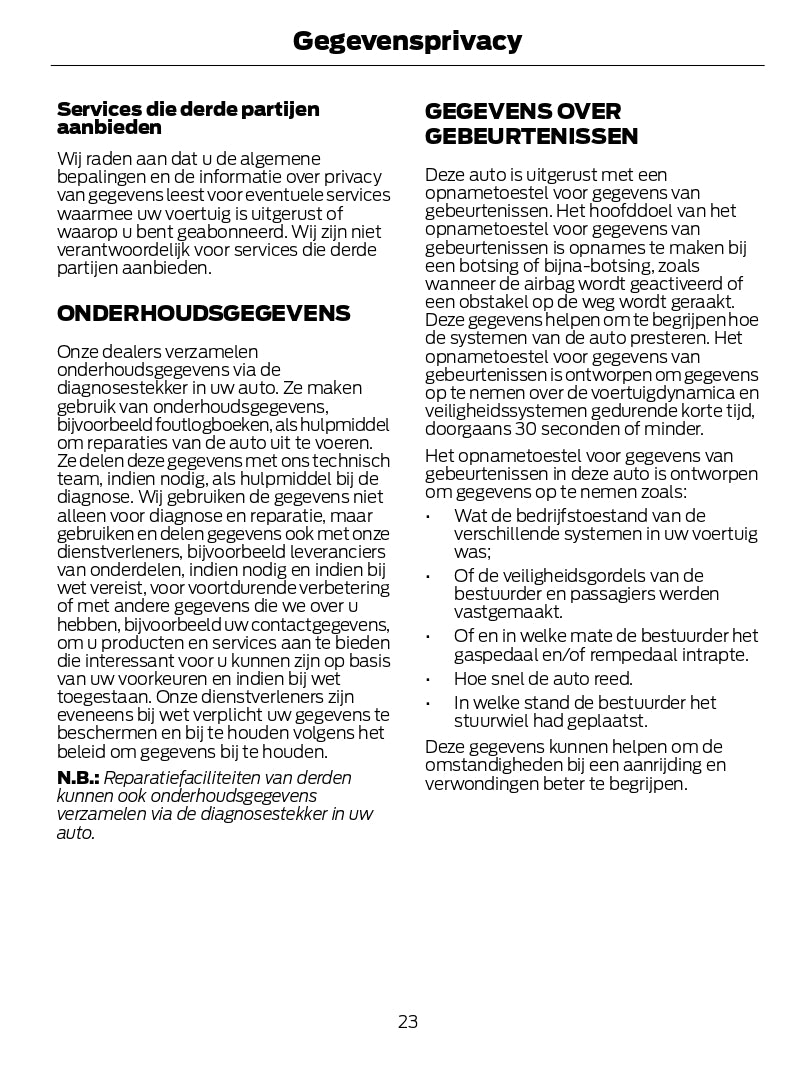 2024-2025 Ford Kuga Gebruikershandleiding | Nederlands