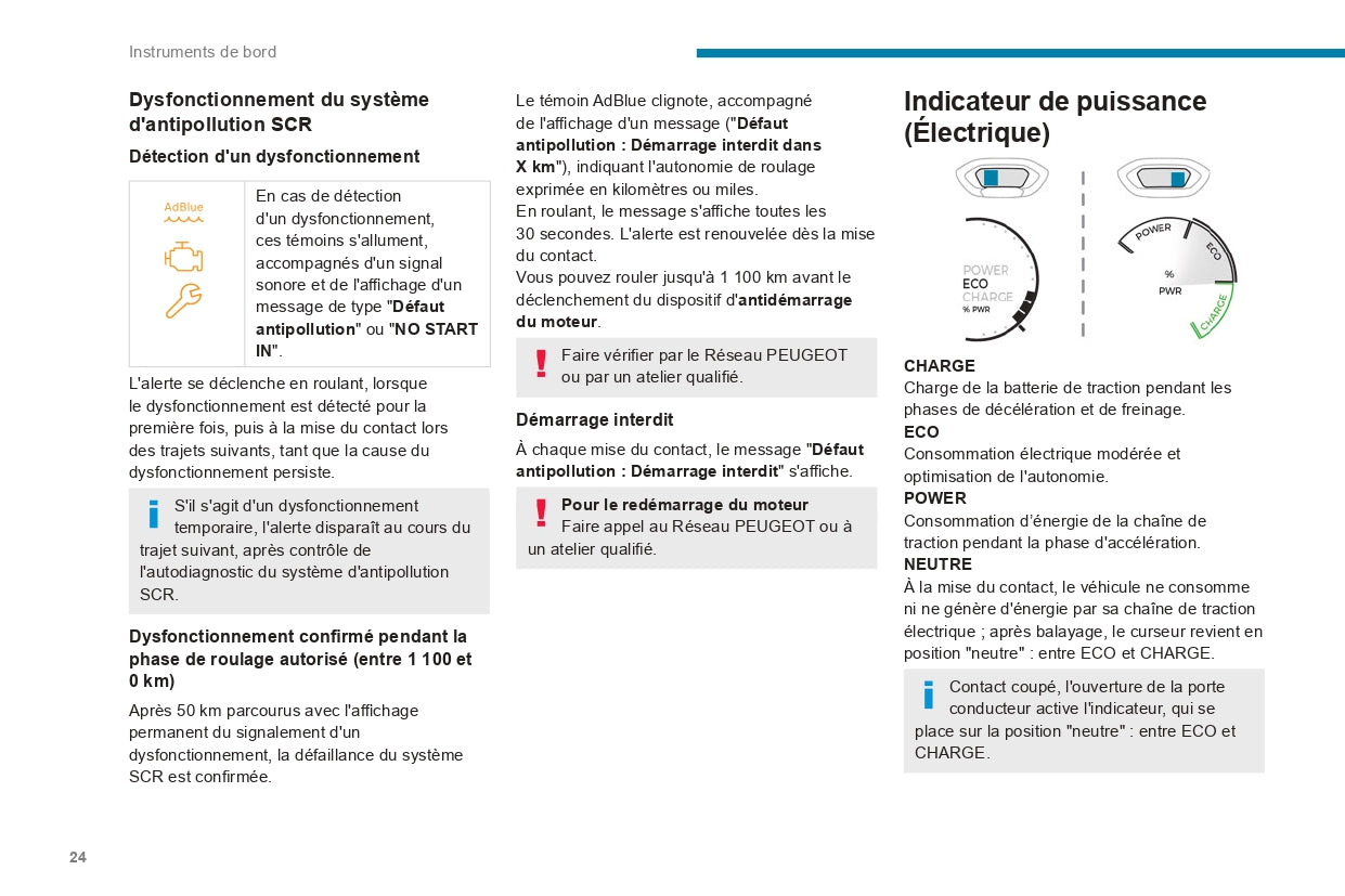 2024-2025 Peugeot Expert/Traveller Owner's Manual | French