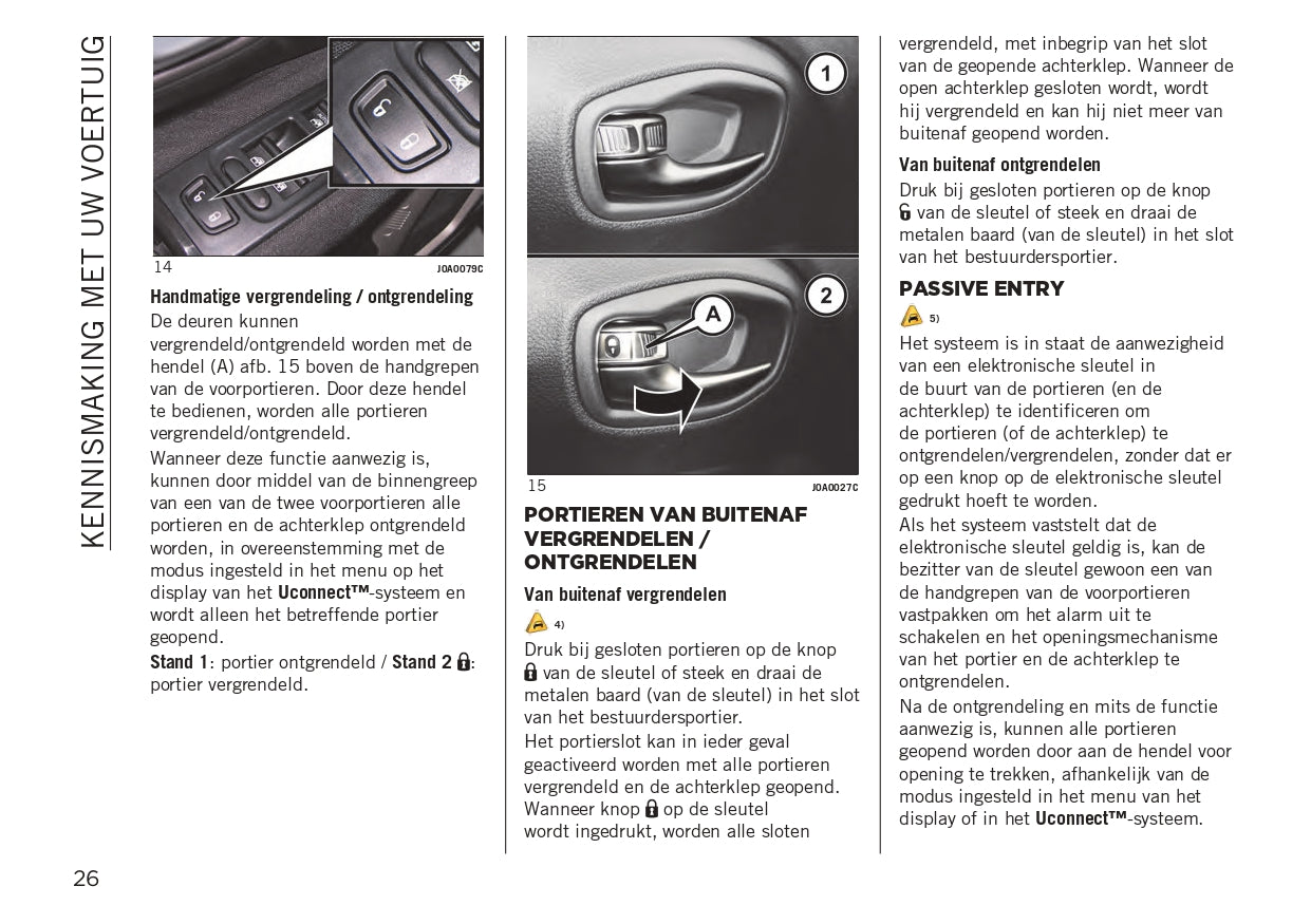 2023-2024 Jeep Renegade Gebruikershandleiding | Nederlands