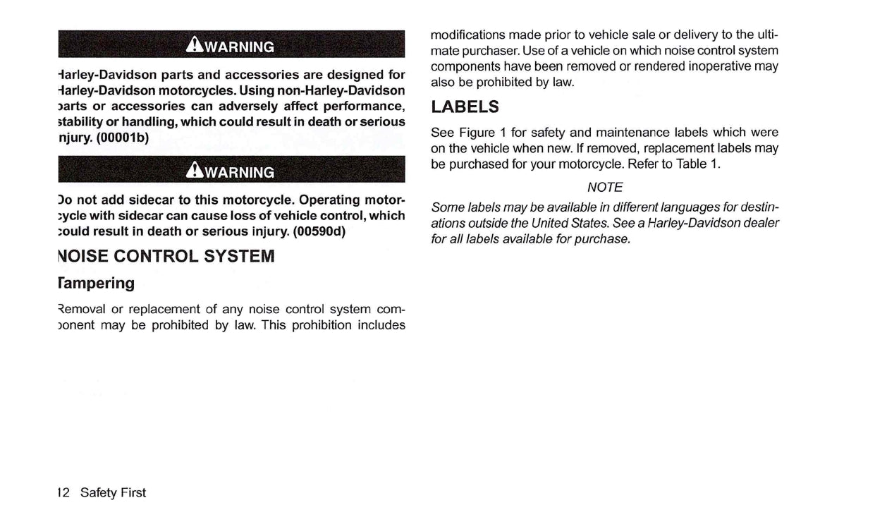2014 Harley-Davidson FLHTKSE Owner's Manual | English