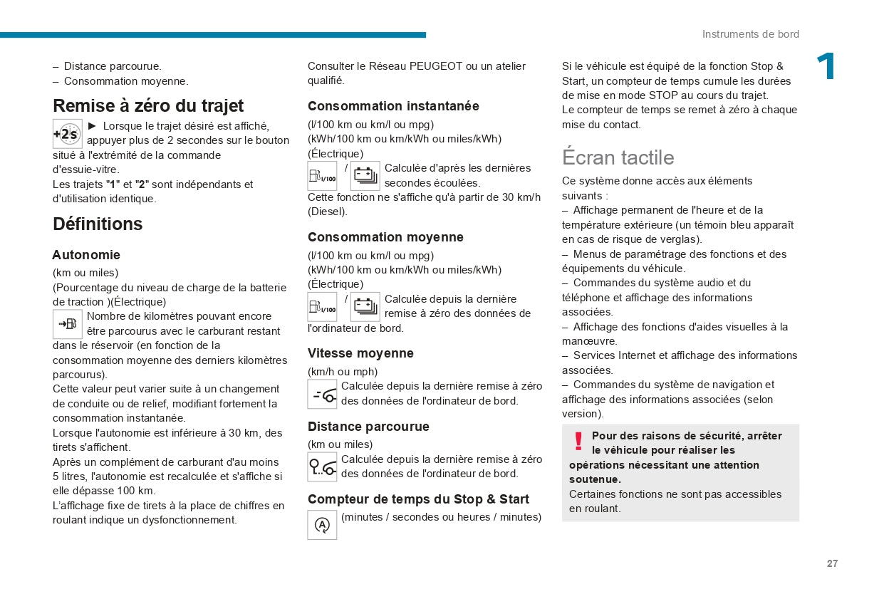2024-2025 Peugeot Expert/Traveller Owner's Manual | French