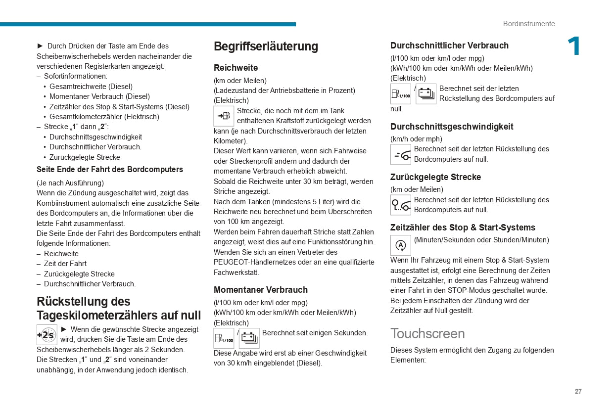 2024-2025 Peugeot Expert/Traveller/e-Expert/e-Traveller Owner's Manual | German
