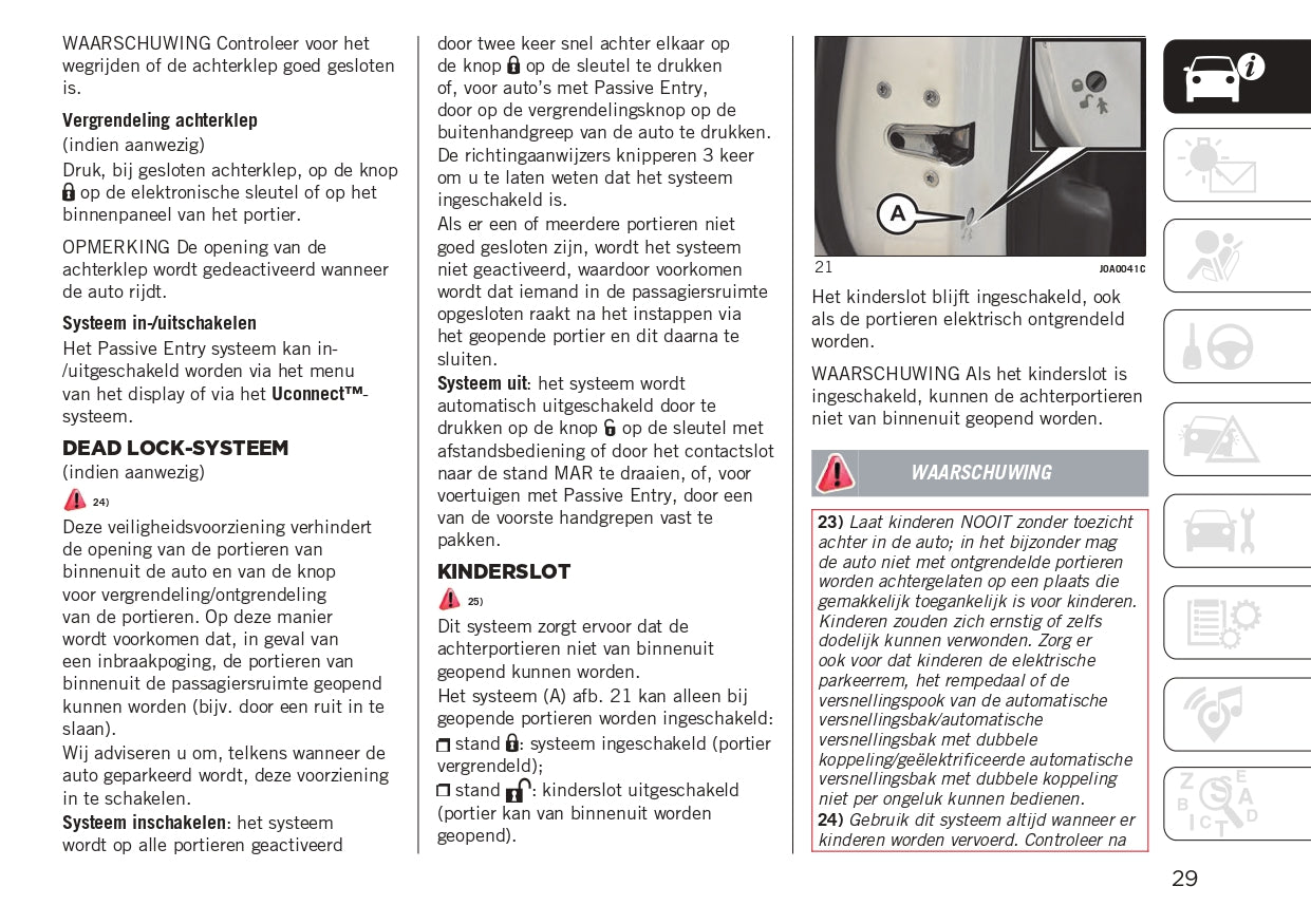 2023-2024 Jeep Renegade Gebruikershandleiding | Nederlands