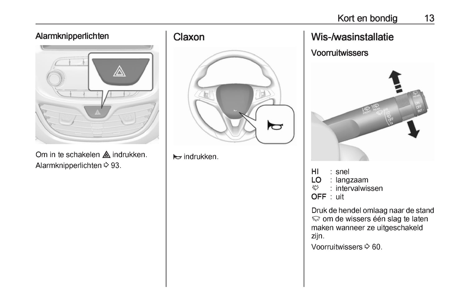 2017 Opel Karl Owner's Manual | Dutch